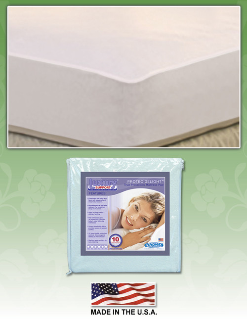 Pro Tec Delight Mattress Pad by Innomax|protector, mattress, pad, pro-tec, protec, pro tec,