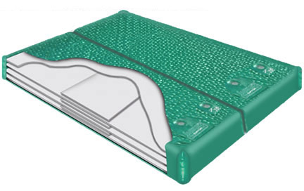 LS 1000 Dual Waterbed Softside water bladder