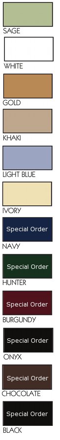 Available Sheet Set Colors