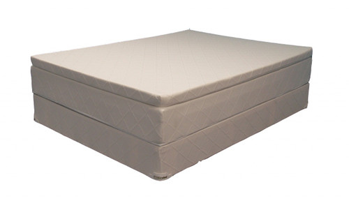 Strobel Futura Waterbed with 3-inch memory foam layer dual zone comfort